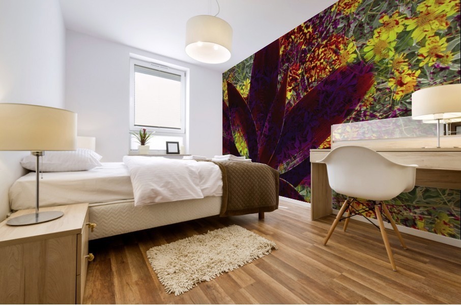Purple Elegance Mural print