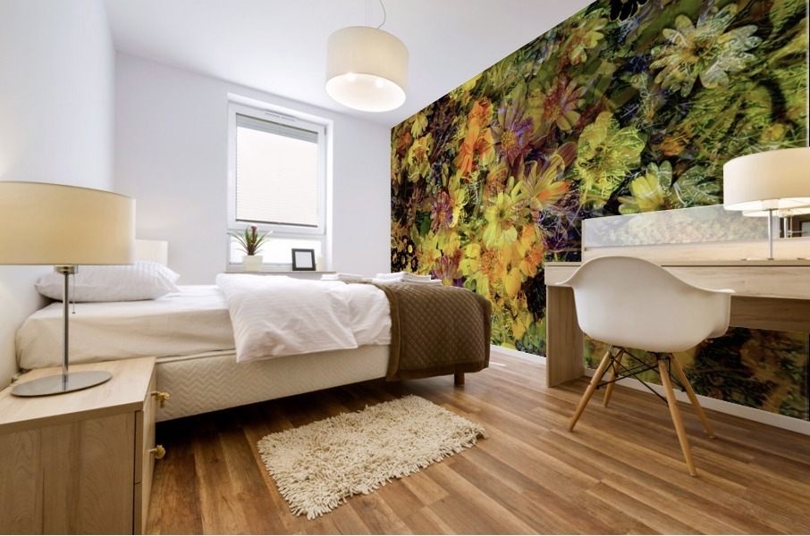 Floral Meadow Mural print