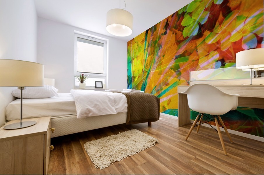 Color Burst Mural print