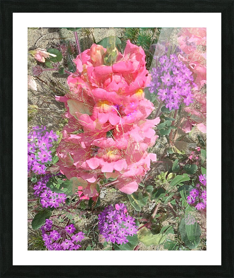 Garden Jungle Picture Frame print