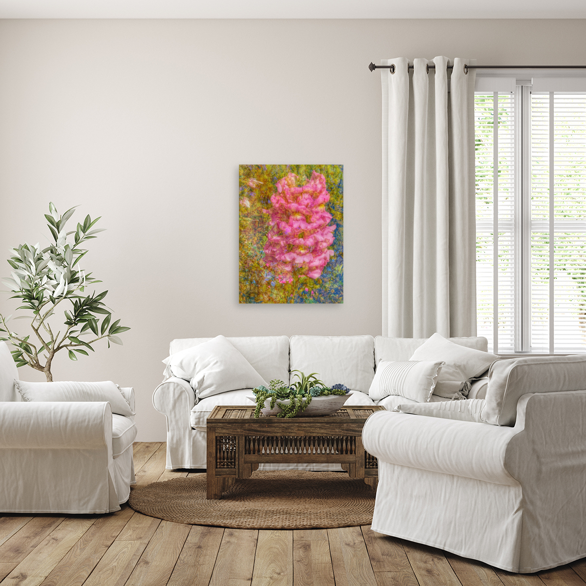Blooming Pink Reproduction