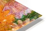 Striking Blooms HD Metal print