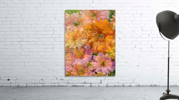 Striking Blooms Wall Preview