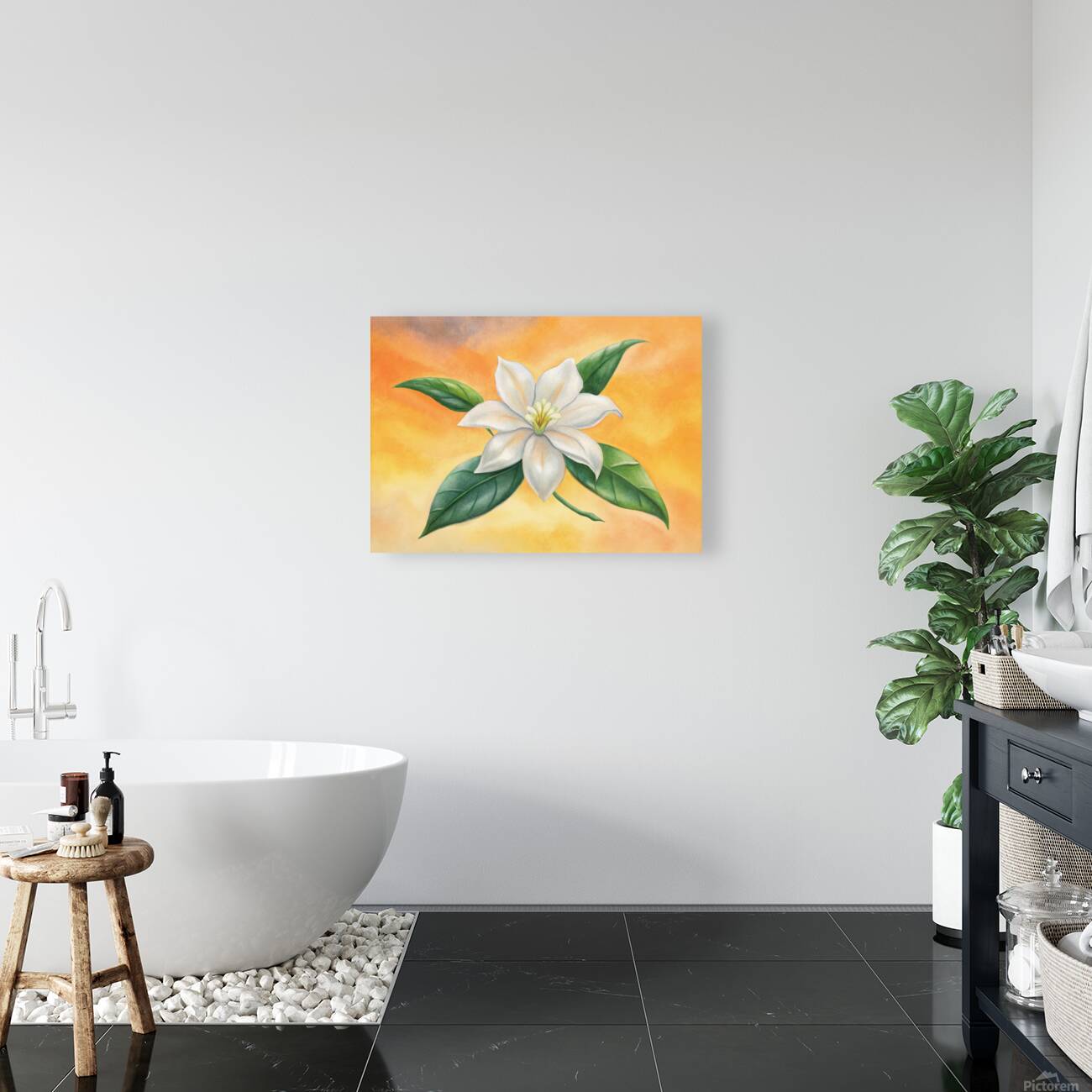 white jasmine flower Reproduction