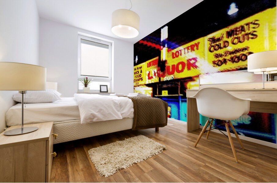 The Corner Store Mural print