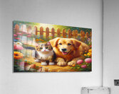 cat dog1 Acrylic Print