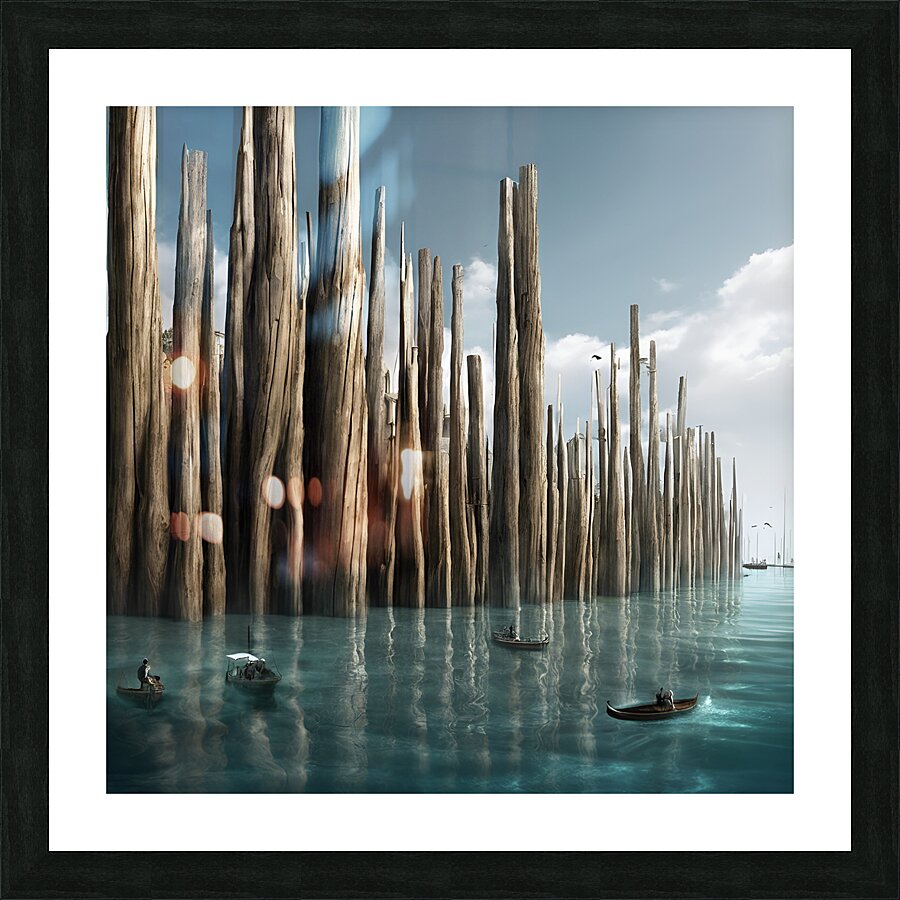 venice10 Picture Frame print