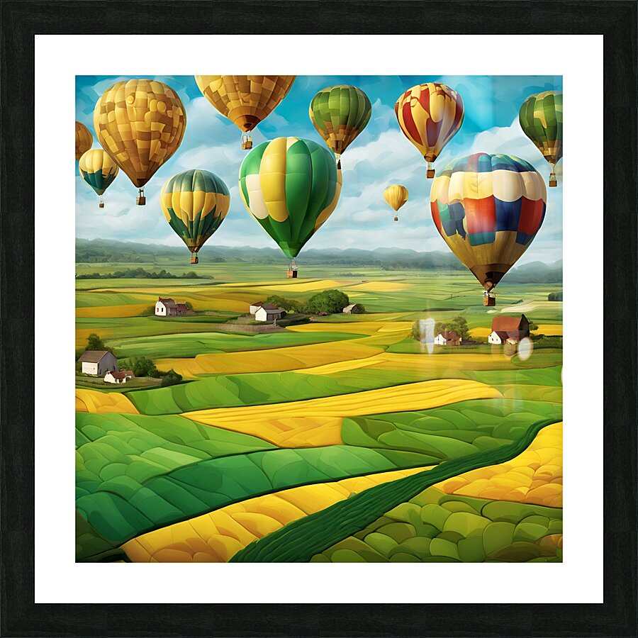 balloon4 Picture Frame print