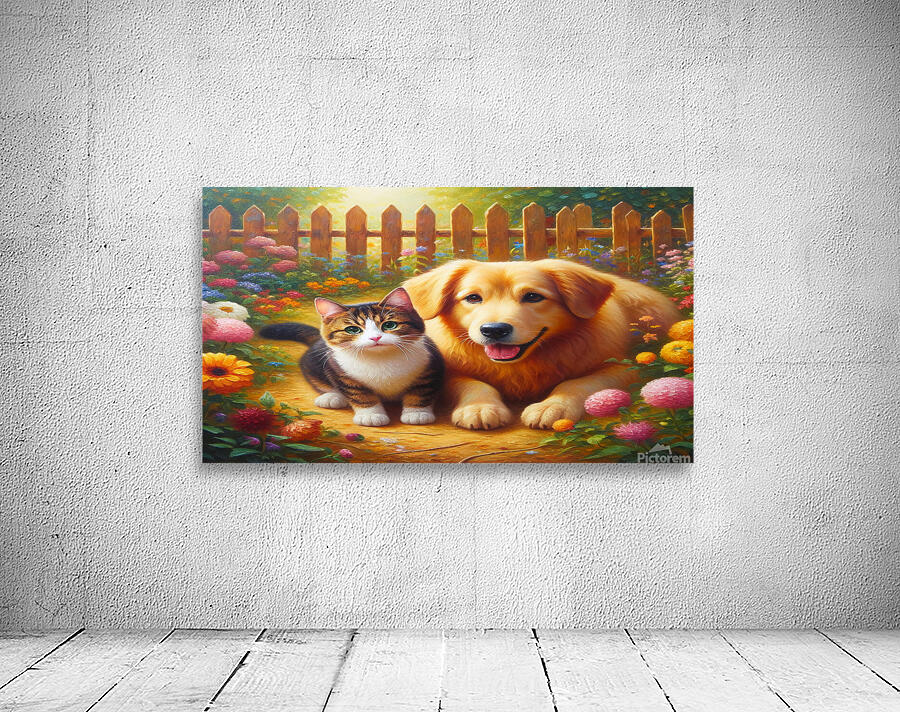 cat dog1 Wall Preview