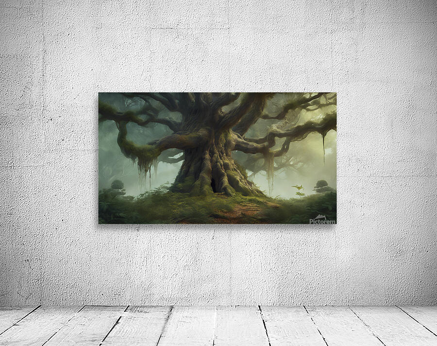 dream inside trees Wall Preview