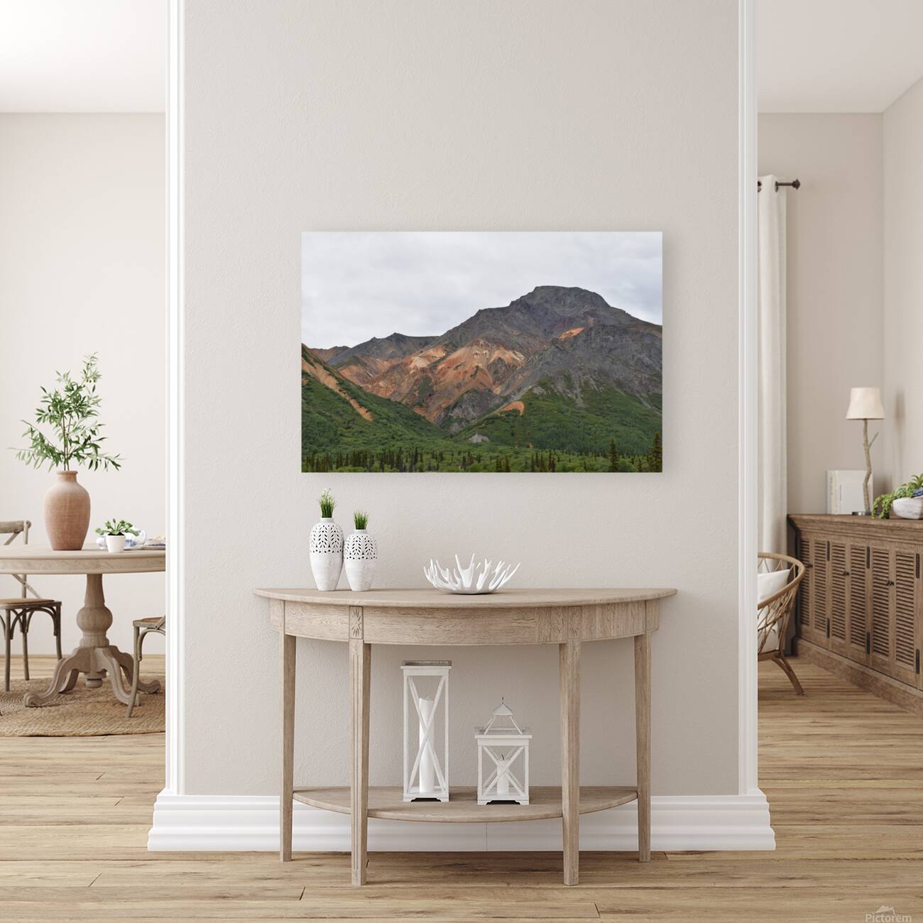 Alaskan Mountains Reproduction