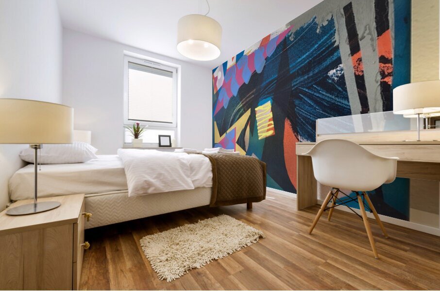 Warm 1 Mural print