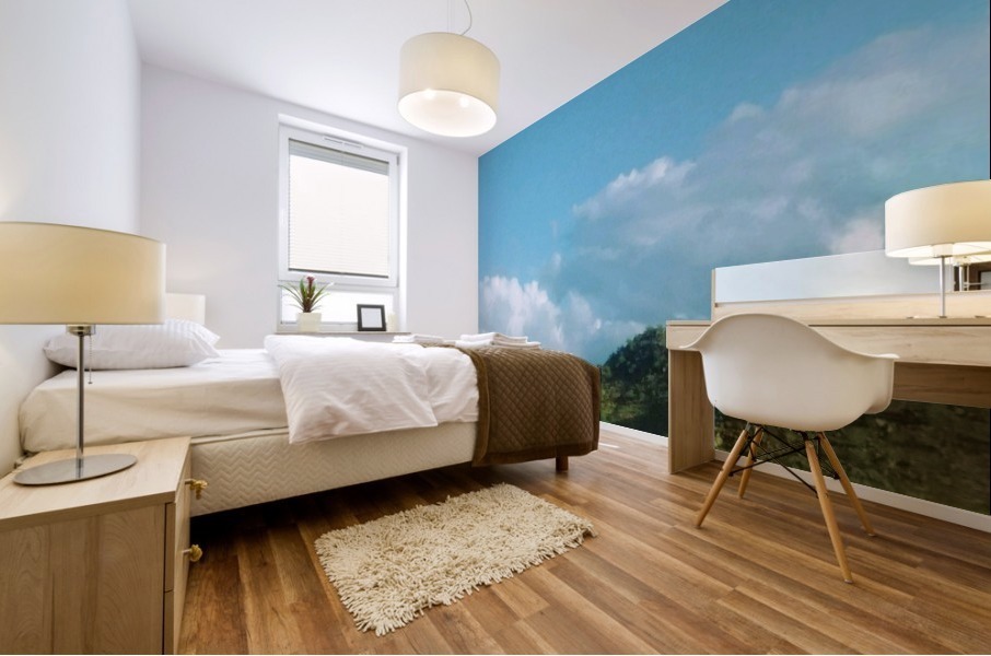 Rolling hills Mural print