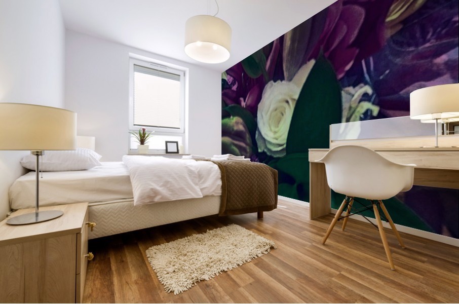 floral Mural print