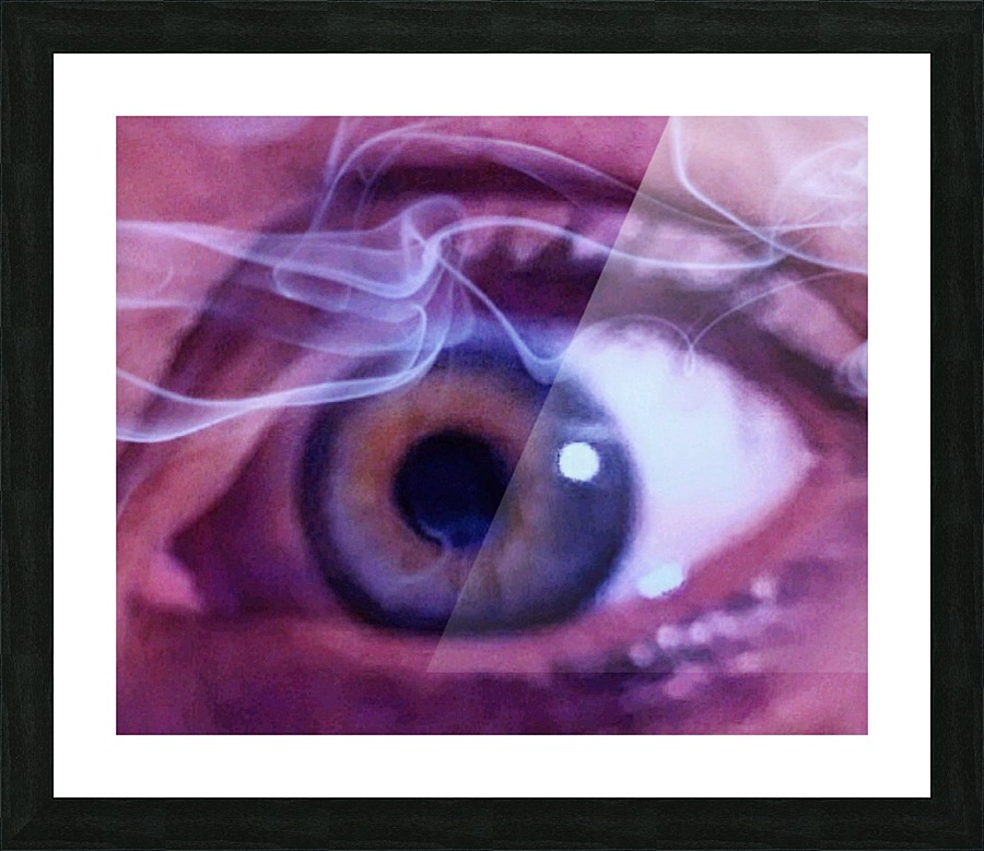 One eye Picture Frame print
