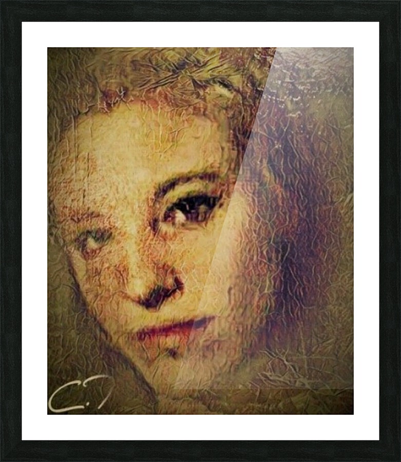 Lady Foster Picture Frame print