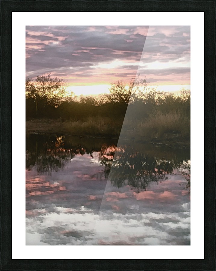 Reflection Picture Frame print