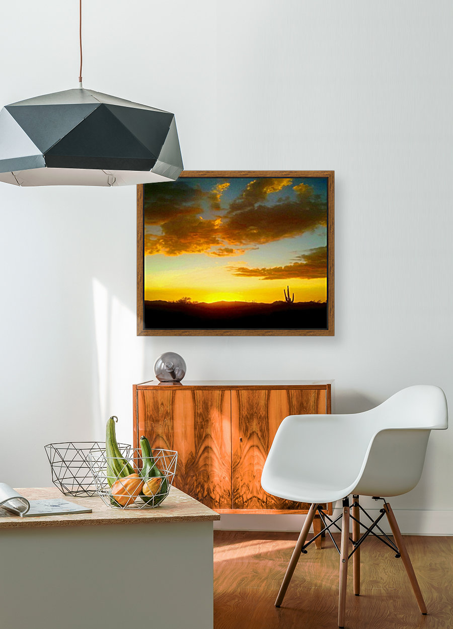 Desert Sunset Reproduction