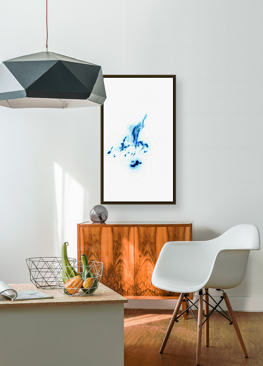 Blue Abstract Reproduction