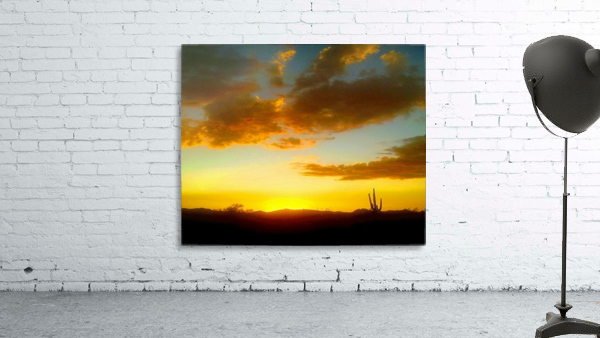 Desert Sunset Wall Preview