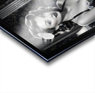 Portrait Illustration Of 3 Film Noir Retro Vintage Beauties Stunning AI Concept Art by Xzendor7 Acrylic print