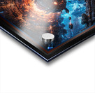 Epic Sci-Fi Abstract Battle Scene Of A Futuristic City Under Siege Stunning AI Concept Art by Xzendor7 Acrylic print