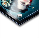 The Elegant Japanese Woman Aoi Amaya Surrounded By Cherry Blossoms Gorgeous AI Concept Art by Xzendor7 Acrylic print