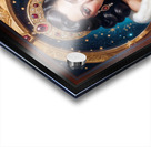 The Breathtaking Portrait Of The Ethereal Beauty Adelina Vespera Mesmerizing AI Concept Art by Xzendor7 Impression Acrylique