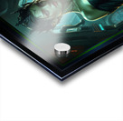 A Futuristic Fantasy Art Portrait Of The Exquisite And Enchanting Elysiane Veradelle Mesmerizing AI Concept Art by Xzendor7 Acrylic print