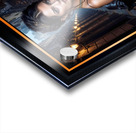 Tenchia Feltetti Walking With Her Panther Mesmerizing AI Concept Art by Xzendor7 Acrylic print