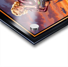 Scylla Quinara Retro-Fusion Pinup Girl Portrait Gorgeous AI Concept Art by Xzendor7 Acrylic print