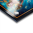 Stralina Livia Retro-Fusion Fantasy Pinup Illustration Captivating AI Concept Art by Xzendor7 Acrylic print