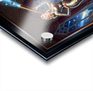 Ravina Orsini Observes Cosmic Wonders Through An Advance Brass Telescope – Limited Edition Art Print AI Concept Art by Xzendor7 Acrylic print