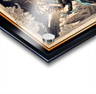 Tsylara Mimor And Her Jithera Cycle Amidst The Sprawling Rovathia Cityscape Gorgeous AI Concept Art by Xzendor7 Acrylic print