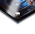 Stellara Wynthra Reclining In Celestial Gothic Chamber Captivating AI Concept Art by Xzendor7 Acrylic print