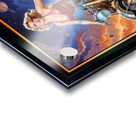 The Cosmic Pin-Up Chalyn Slavina On Her Stellarion Cycle Striking AI Concept Art by Xzendor7 Acrylic print