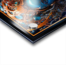 Biomechanical Portrait Of The Living Machine Lyrion Vexian Mesmerzing AI Concept Art by Xzendor7 Acrylic print