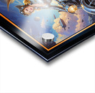 Galactic Pinup Lady Aeravella Zylphia On Her Cosmic Rider Mesmerizing AI Concept Art by Xzendor7 Acrylic print