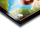 Verdant Splendor Graceful Fantasy Portrait Of Lady Aeraviel Radiant AI Concept Art by Xzendor7 Acrylic print