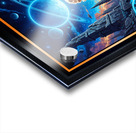 Cosmic Portrait Of Thyra Myrskas Futuristic Adventures Mesmerizing AI Concept Art by Xzendor7 Acrylic print