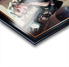 Retro-Futuristic Portrait Of Security Officer Myr Bly Gorgeous AI Concept Art by Xzendor7 Acrylic print