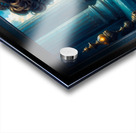 Serenissima Portrait Of Venetian Beauty Isolara Bellarosa Gorgeous AI Concept Art by Xzendor7 Acrylic print