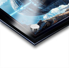 Destruction Of Eslivan A Chronicle Of The Fall Of Trevus Captivating AI Concept Art by Xzendor7 Acrylic print