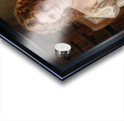 Portrait Of Elenora Davenham In A Candlelit Library Captivating AI Concept Art by Xzendor7 Acrylic print