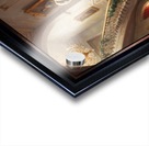 Portrait Of Anya Radu By The Grand Staircase Mesmerizing AI Concept Art by Xzendor7 Acrylic print