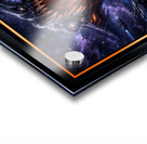 Cosmic Predator Krythos Voren Devourer Of Black Holes Horrific AI Concept Art by Xzendor7 Acrylic print