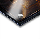 Portrait Of The Brilliant Mathematician Eleonore de Valois Introspective Portrait AI Concept Art by Xzendor7 Acrylic print