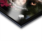 Young Beauty With A Red Ribbon Hat by Francois Martin-Kavel Acrylic print