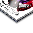 The Fortune Teller On A White Background Digital Art by Xzendor7 Acrylic print