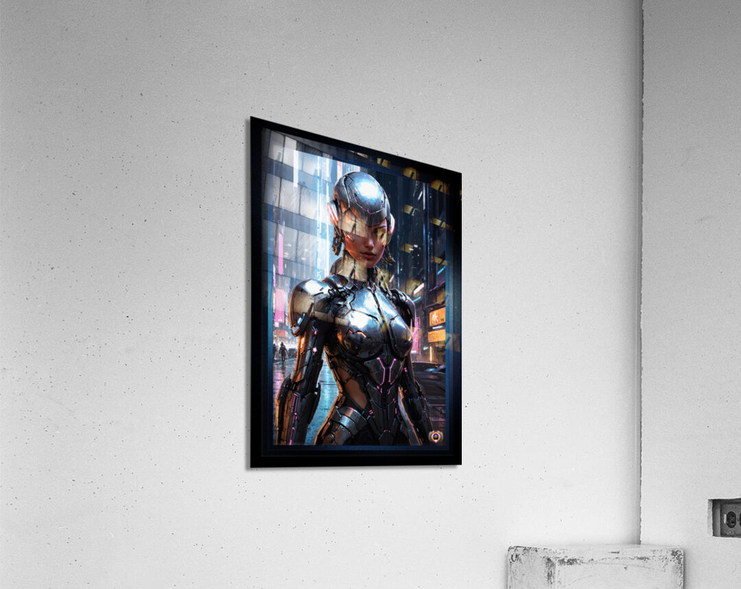 An Android Assassin Seeks Her Prey Mesmerizing AI Concept Art by ...
